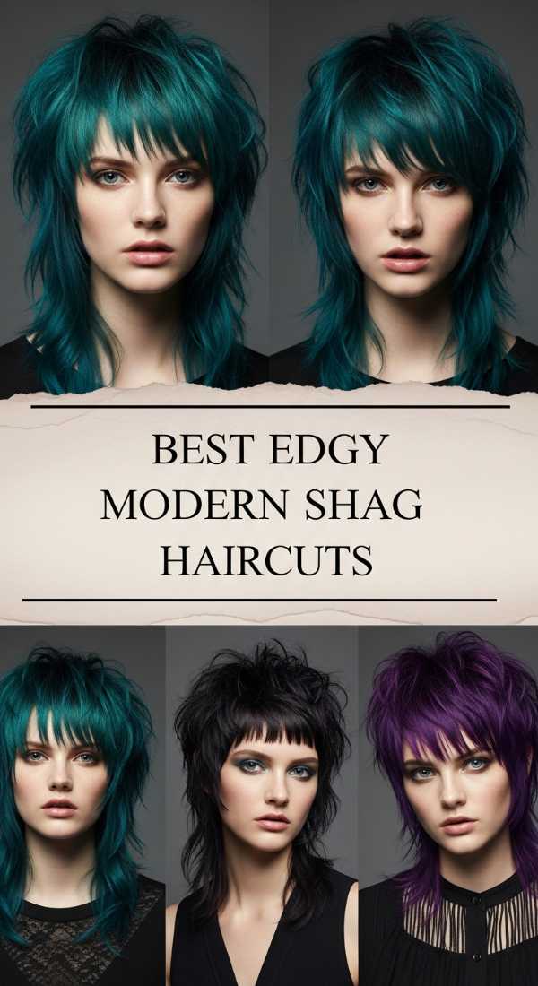 Best Edgy Modern Shag Haircuts 6a142ba33ba09