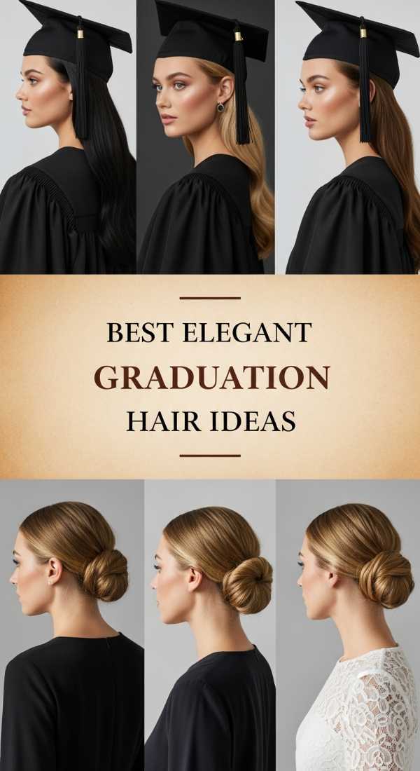 Best Elegant Graduation Hair Ideas 6a08cb5275a1e