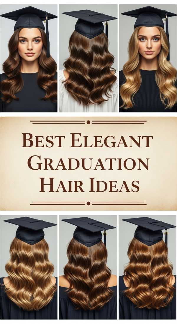 Best Elegant Graduation Hair Ideas 6a08ccf2054df