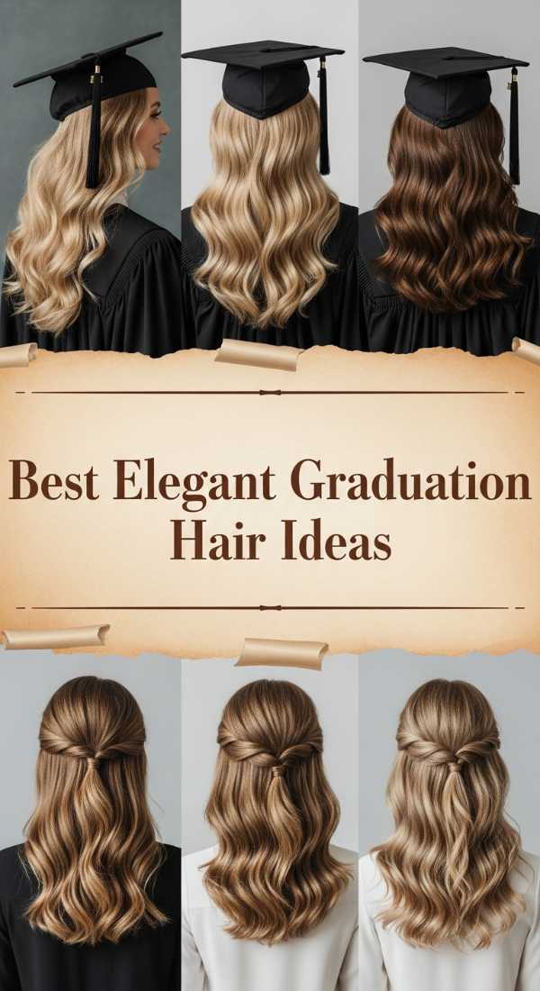 Best Elegant Graduation Hair Ideas 6a08ce54b90ef