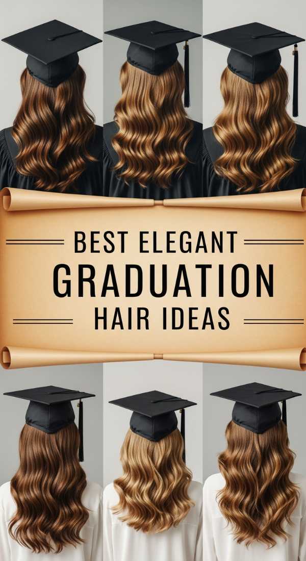 Best Elegant Graduation Hair Ideas 6a08ce62c68b5
