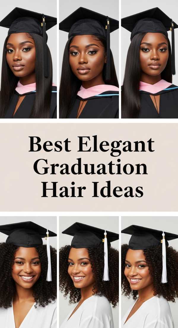 Sun-Kissed & Sophisticated: The Ultimate Summer and Graduation Hair Guide Best Elegant Graduation Hair Ideas 6a08d2889f3ed