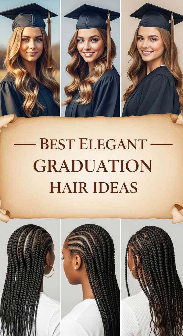 Best Elegant Graduation Hair Ideas 6a08d2956fc93