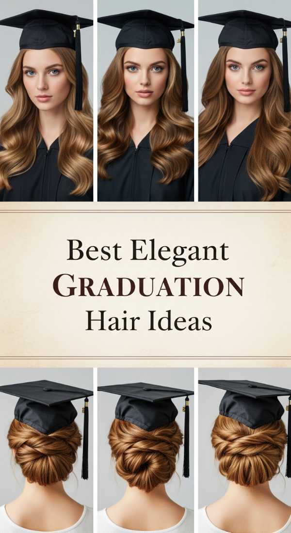 Best Elegant Graduation Hair Ideas 6a08d2b26e666