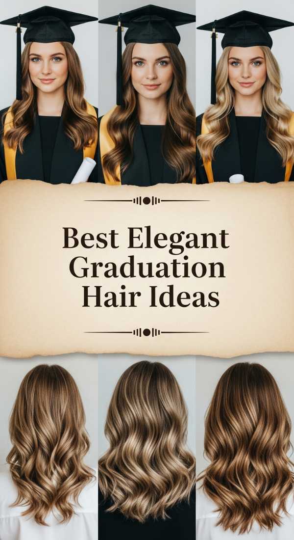 Best Elegant Graduation Hair Ideas 6a08d4598428a