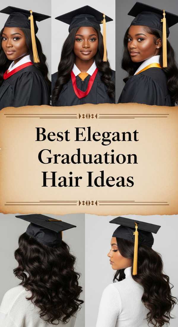 The 2026 Hair Edit: Luxury Styles and Couture Inspiration Best Elegant Graduation Hair Ideas 6a1423b8b28cf