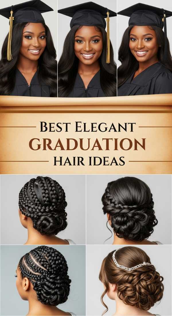 Best Elegant Graduation Hair Ideas 6a14271d16685