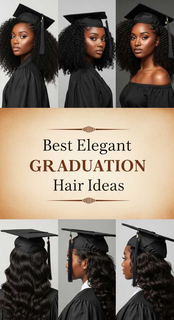 Best Elegant Graduation Hair Ideas 6a142b66d8113