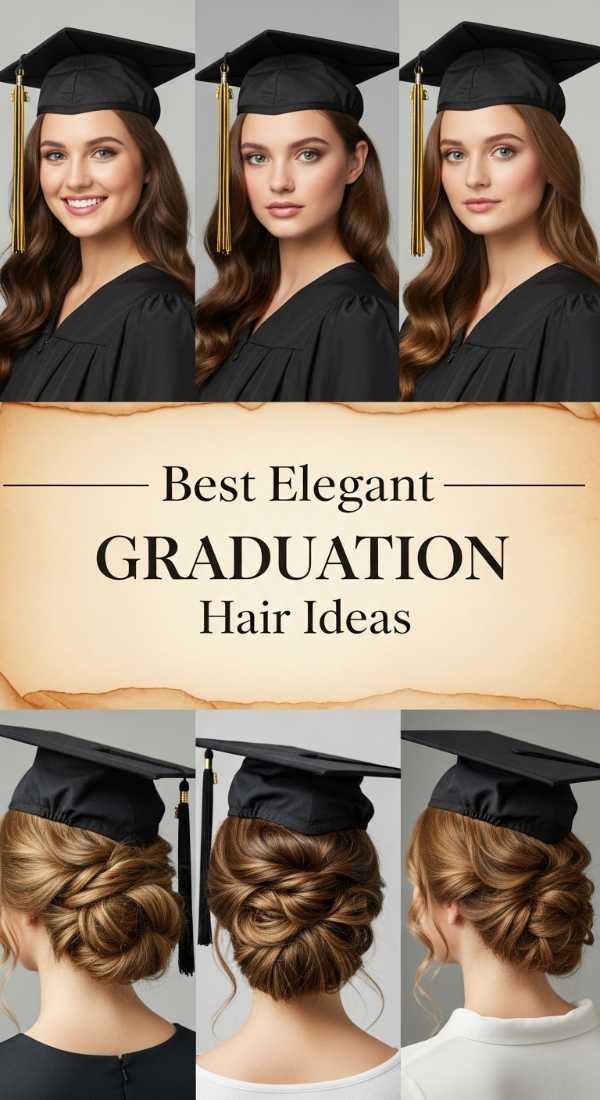 Best Elegant Graduation Hair Ideas 6a142df1c32f9