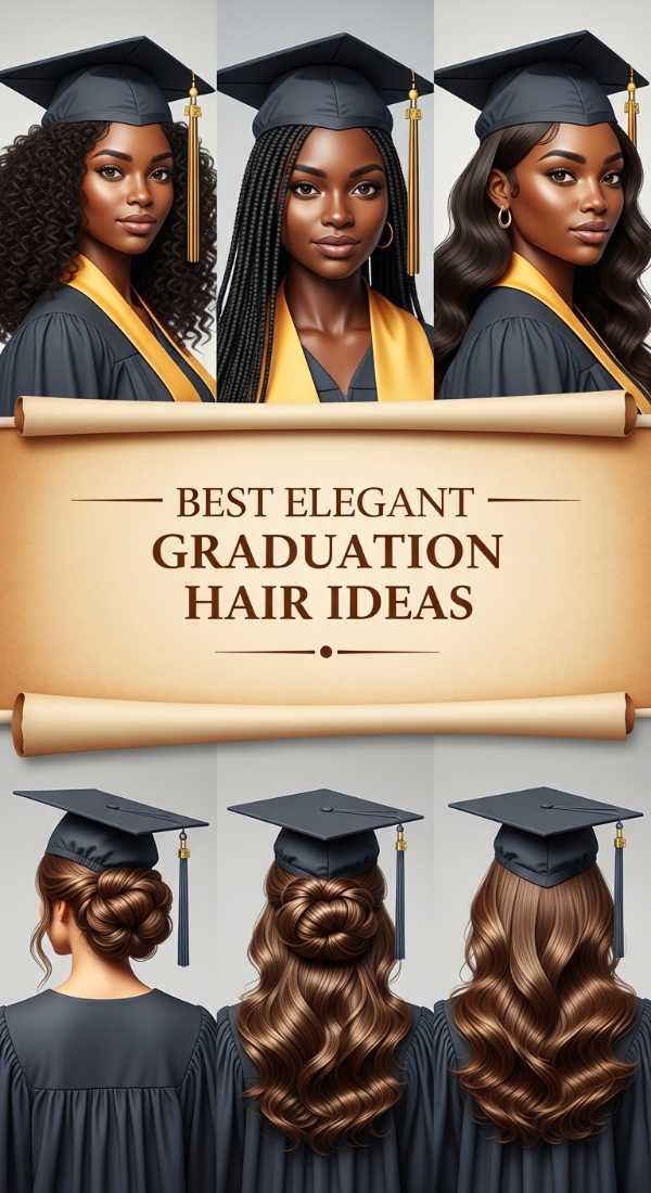 Best Elegant Graduation Hair Ideas 6a142e1087fa9