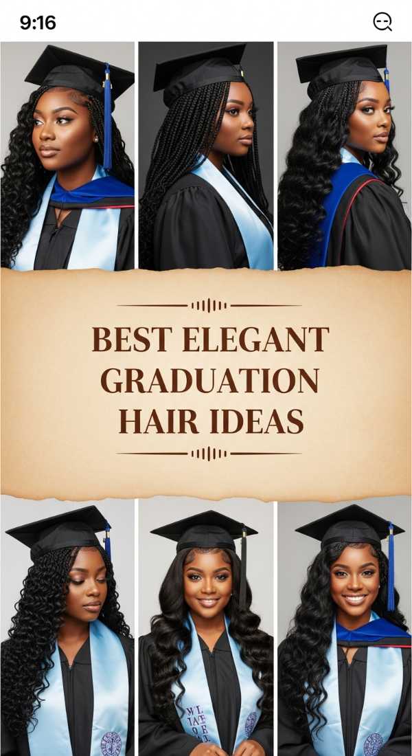 Chic & Cutting-Edge: The Ultimate Guide to Modern Hairstyles Best Elegant Graduation Hair Ideas 6a142e2f0a79e