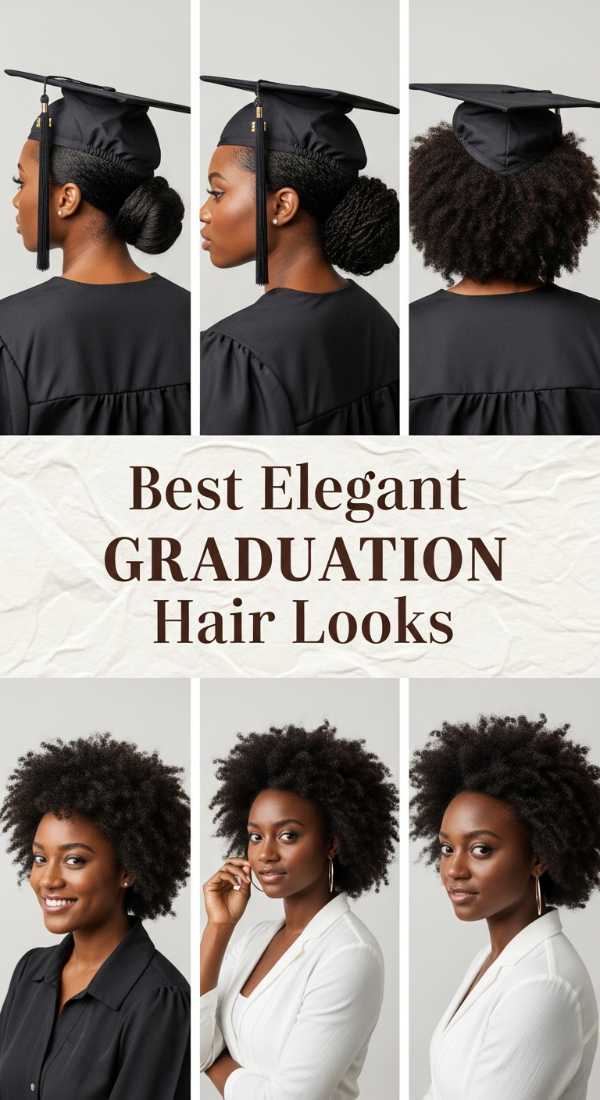 Best Elegant Graduation Hair Looks 6a08d28d36cc6