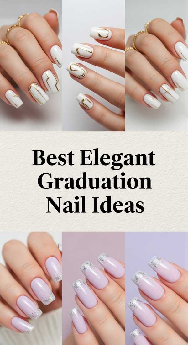 Best Elegant Graduation Nail Ideas 6a134c2ff174d