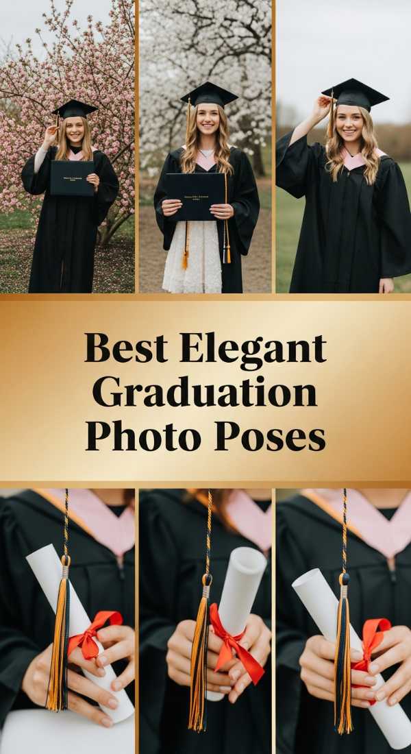 Best Elegant Graduation Photo Poses 6a1347ab23447