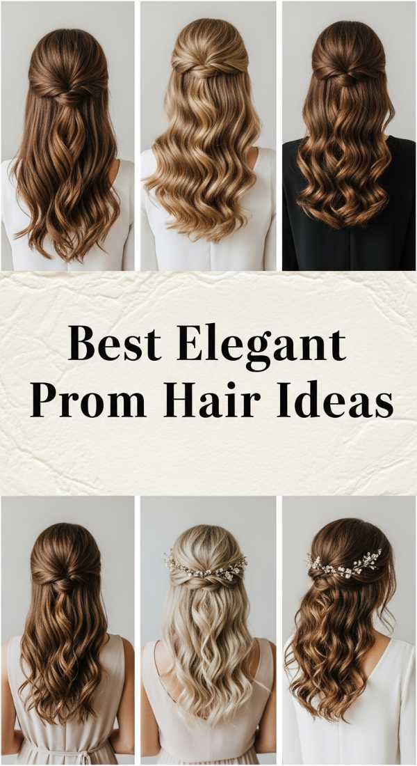 Future Luxe: The Definitive Guide to Summer 2026's High-Fashion Hair Best Elegant Prom Hair Ideas 6a08cb788cda6