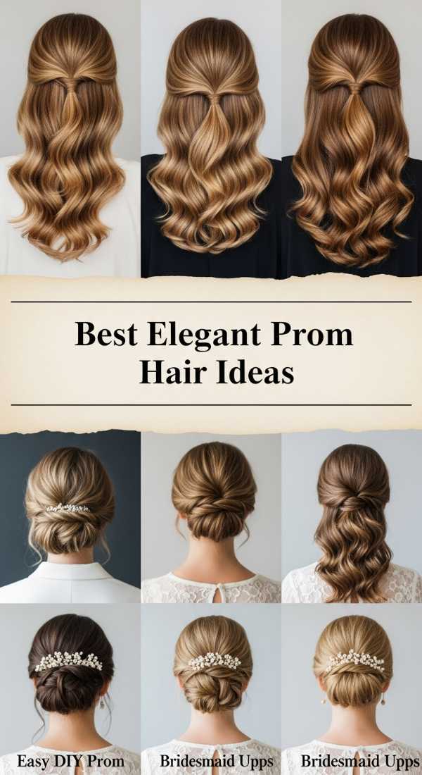 2026's High-End Hair Guide: Elevate Your Look with Elite Styling Best Elegant Prom Hair Ideas 6a08ce51e7557
