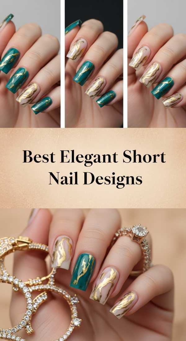 Best Elegant Short Nail Designs 6a0859b884b91