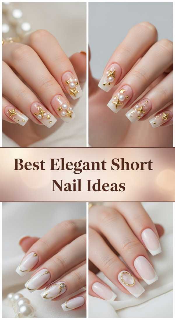 Written in the Stars: Why Luxury Celestial Press Ons Are This Season's Must-Have Best Elegant Short Nail Ideas 6a0859d986d94