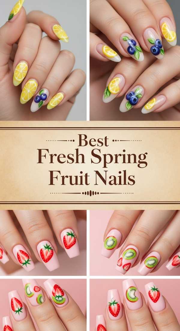 Best Fresh Spring Fruit Nails 69ff6da439d8b