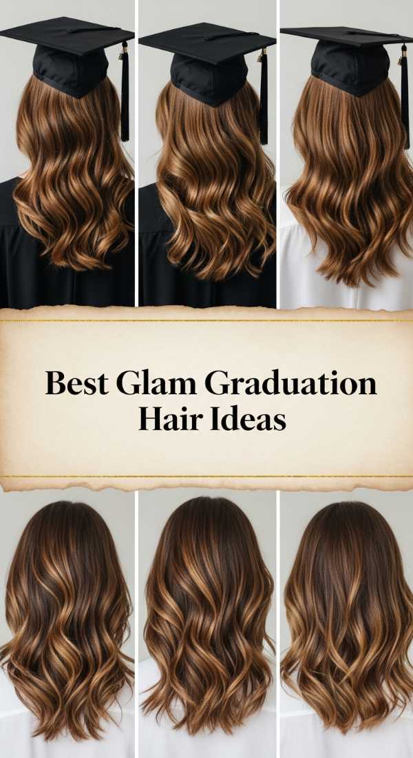 Best Glam Graduation Hair Ideas 6a08cd01736d5