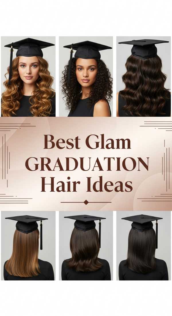 Best Glam Graduation Hair Ideas 6a14239634943