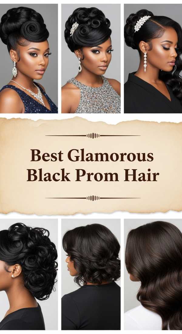 Best Glamorous Black Prom Hair 69ff7f2733ef7