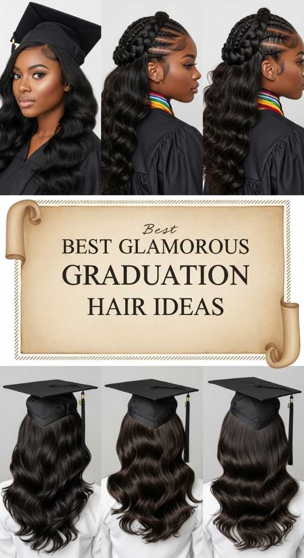 Best Glamorous Graduation Hair Ideas 6a142e006acea