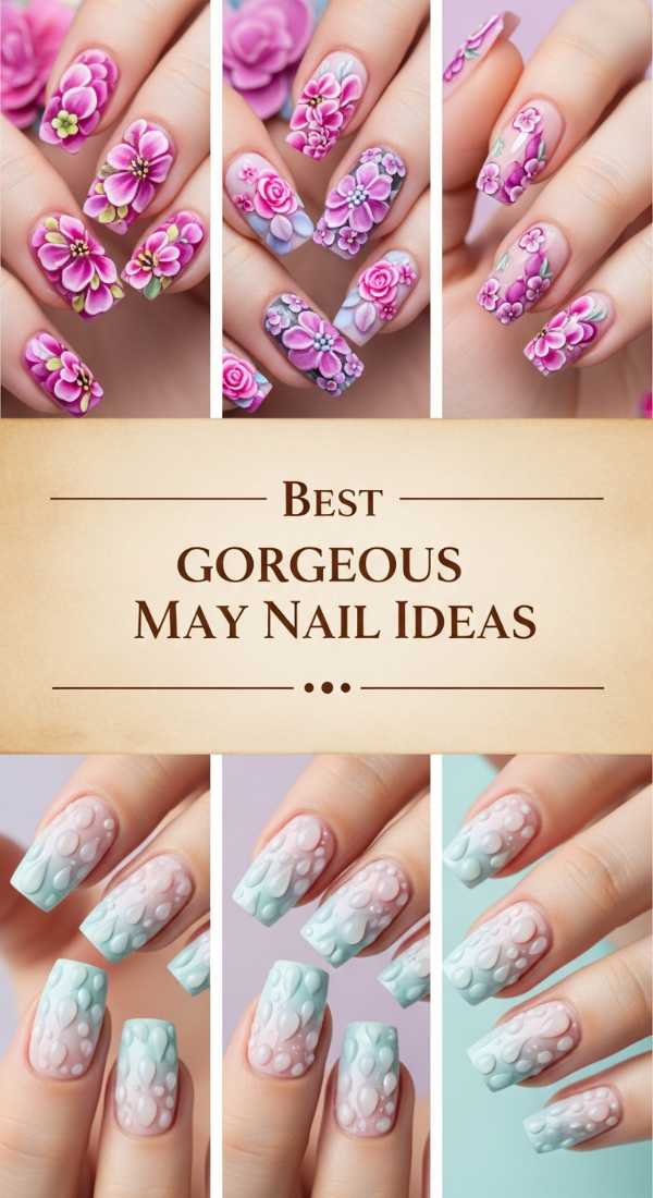 Best Gorgeous May Nail Ideas 6a134d16e7150