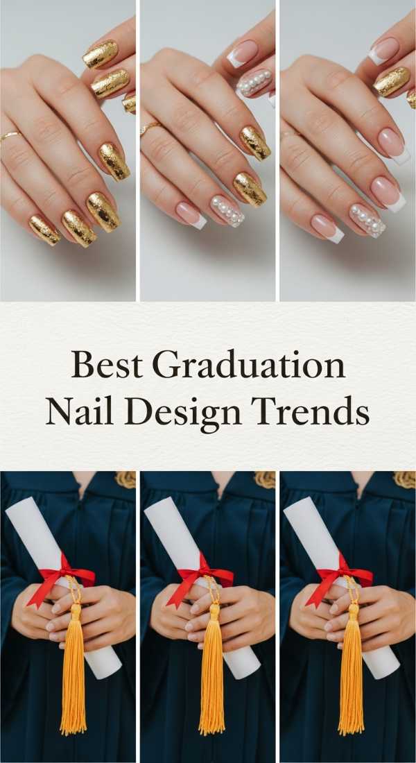 Best Graduation Nail Design Trends 6a13408527176