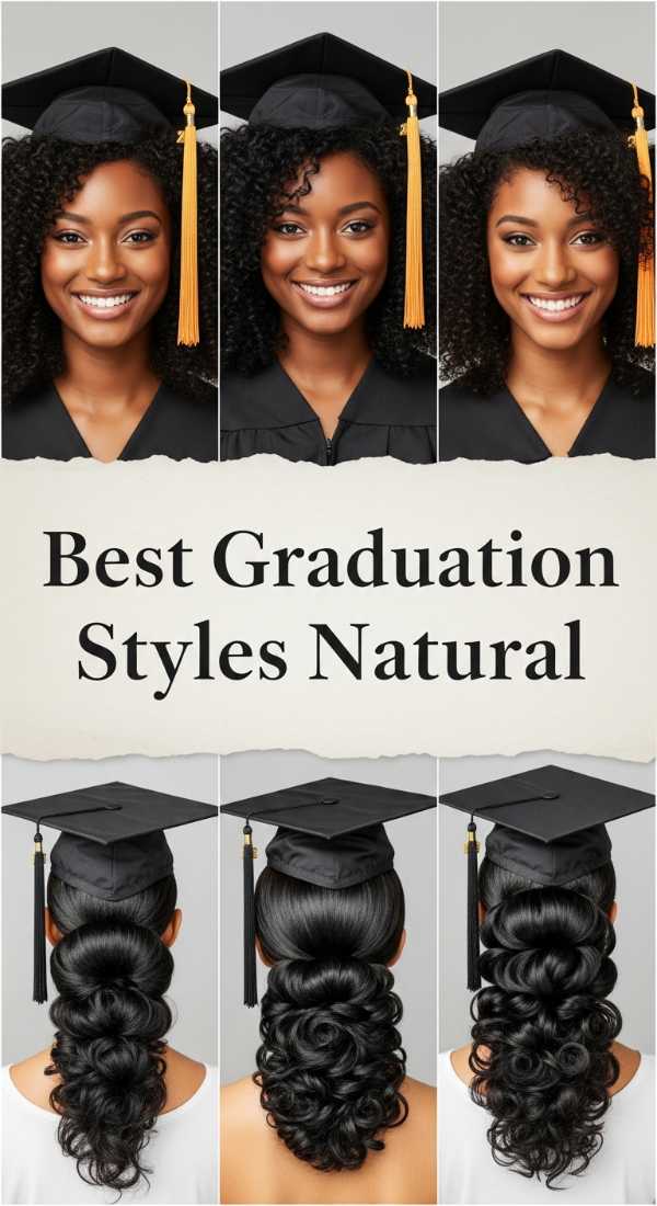 The Ultimate Guide to Chic & Sweat-Proof Summer Graduation Hair Best Graduation Styles Natural 6a08d5fa307c2
