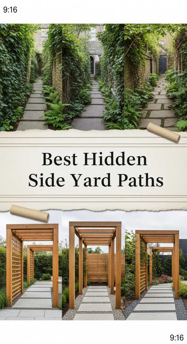 Best Hidden Side Yard Paths 69ff474598947