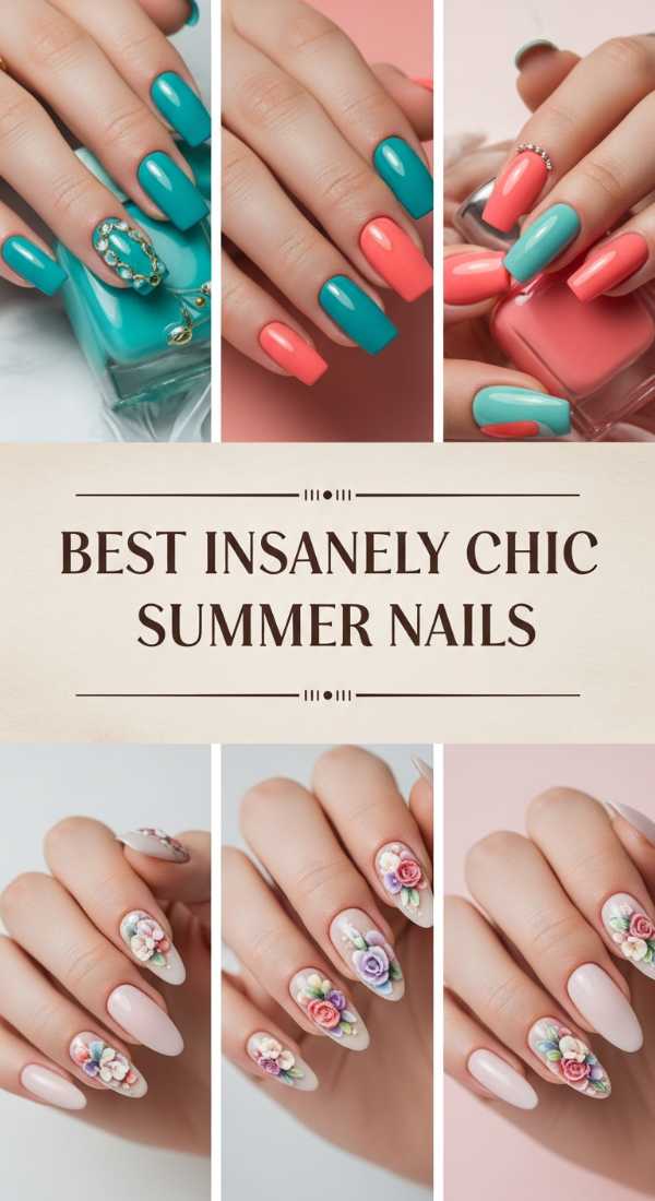 Best Insanely Chic Summer Nails 6a006c74e281b