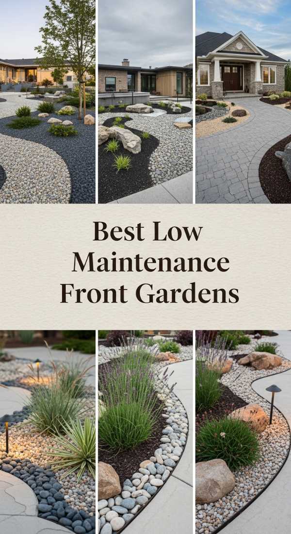 Best Low Maintenance Front Gardens 69ff473f626e1