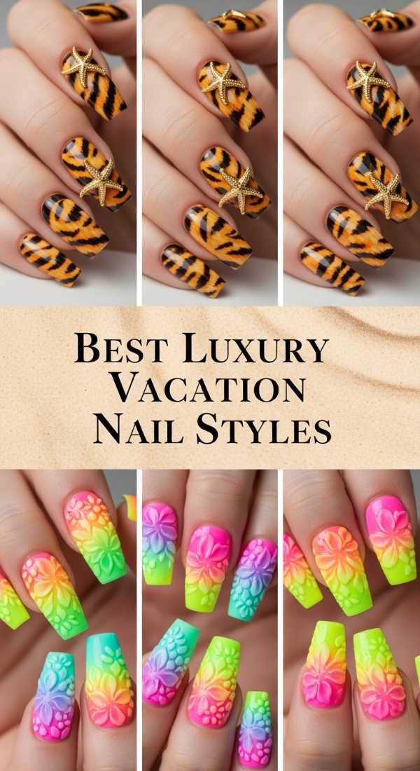 Best Luxury Vacation Nail Styles 6a13423960b5e