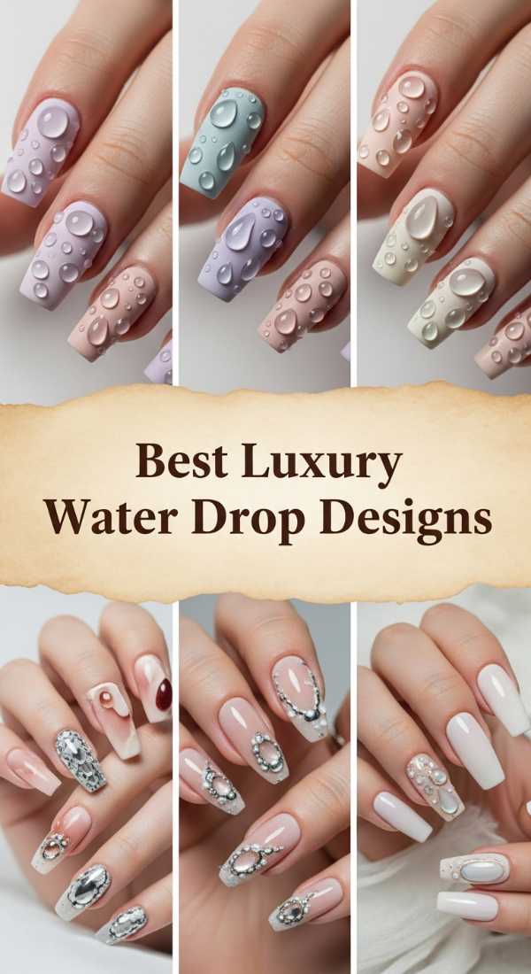Dimensional Dreams: Why Luxury 3D Press-Ons Are This Season's Must-Have Best Luxury Water Drop Designs 6a1343c0756c9