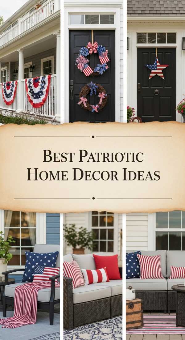 Best Patriotic Home Decor Ideas 6a04baec1e4ee