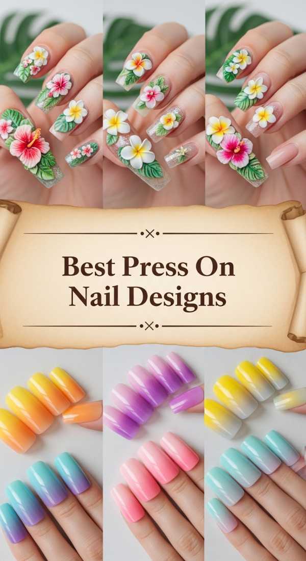 Best Press On Nail Designs 6a13420f24002