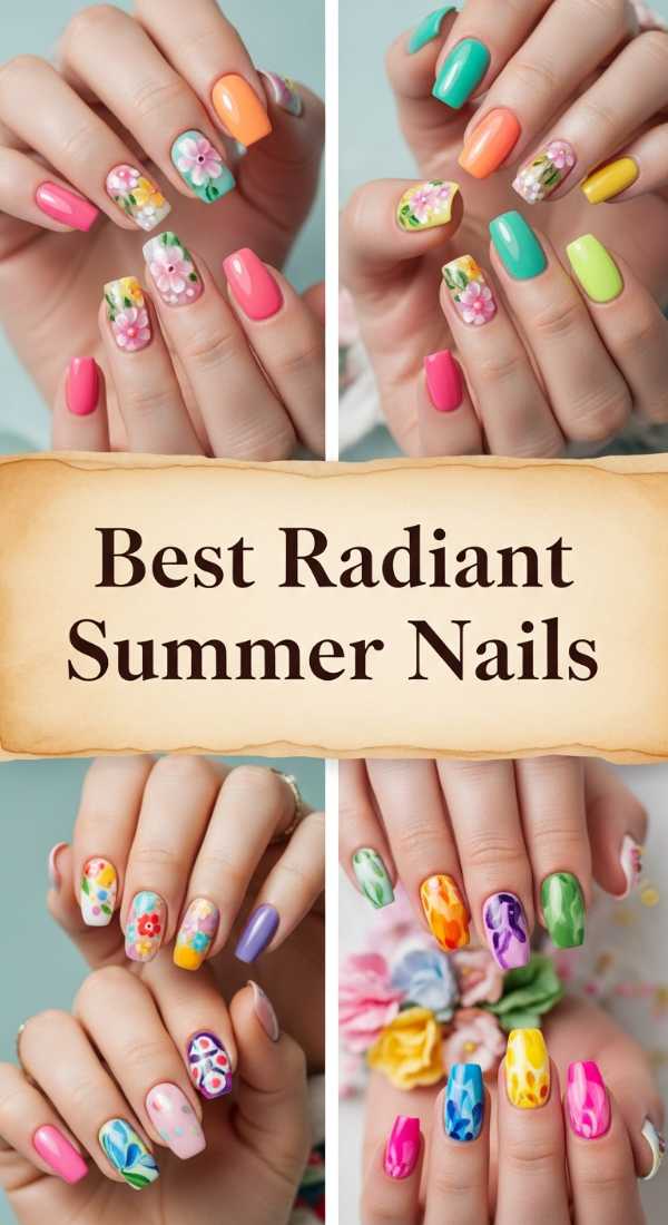 Best Radiant Summer Nails 6a08b1a442e64
