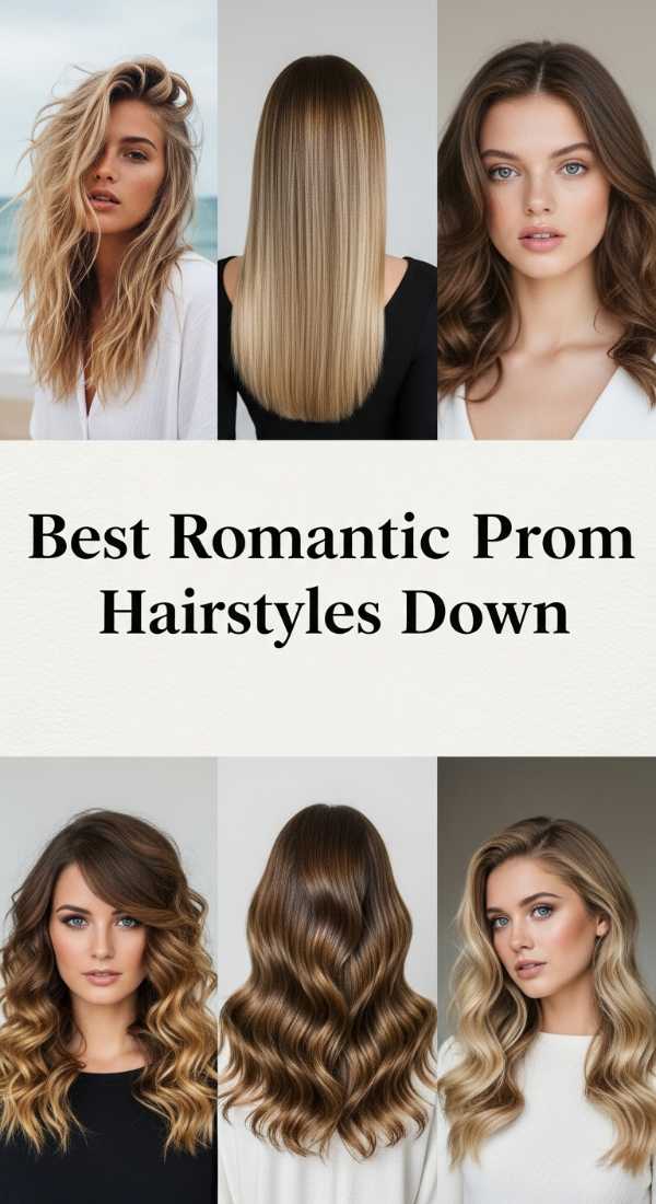 Best Romantic Prom Hairstyles Down 69fde77f6a0e0