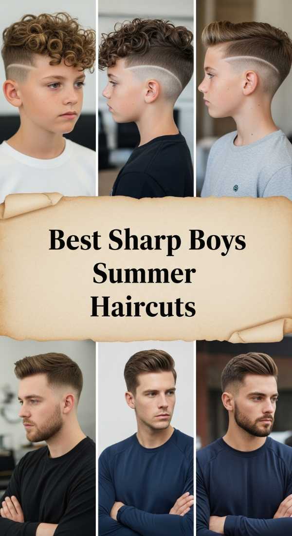 Best Sharp Boys Summer Haircuts 6a08d2bd2e2ce