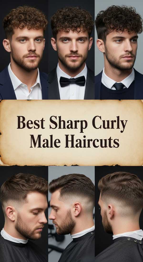 Best Sharp Curly Male Haircuts 6a08d5e8d7d00