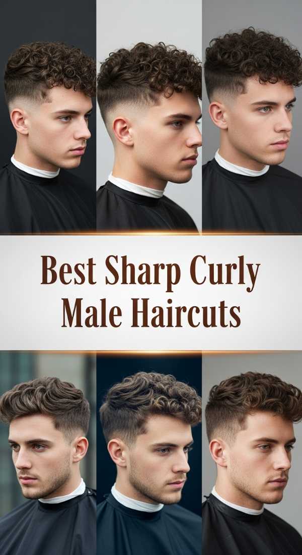 Best Sharp Curly Male Haircuts 6a08d5f253e4e