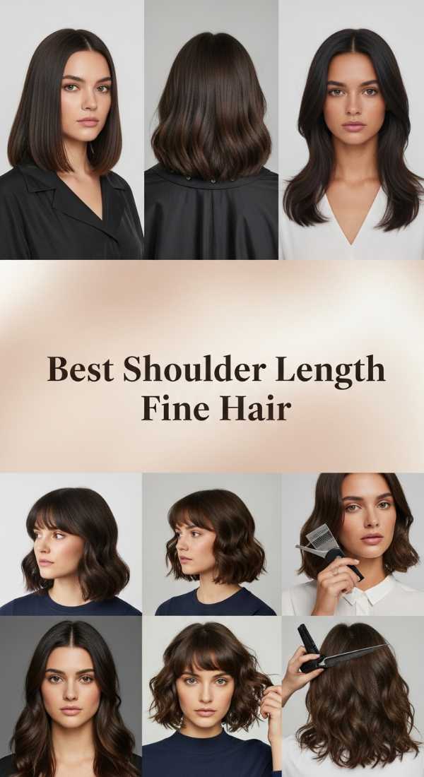 Best Shoulder Length Fine Hair 6a08cb7cf1b79