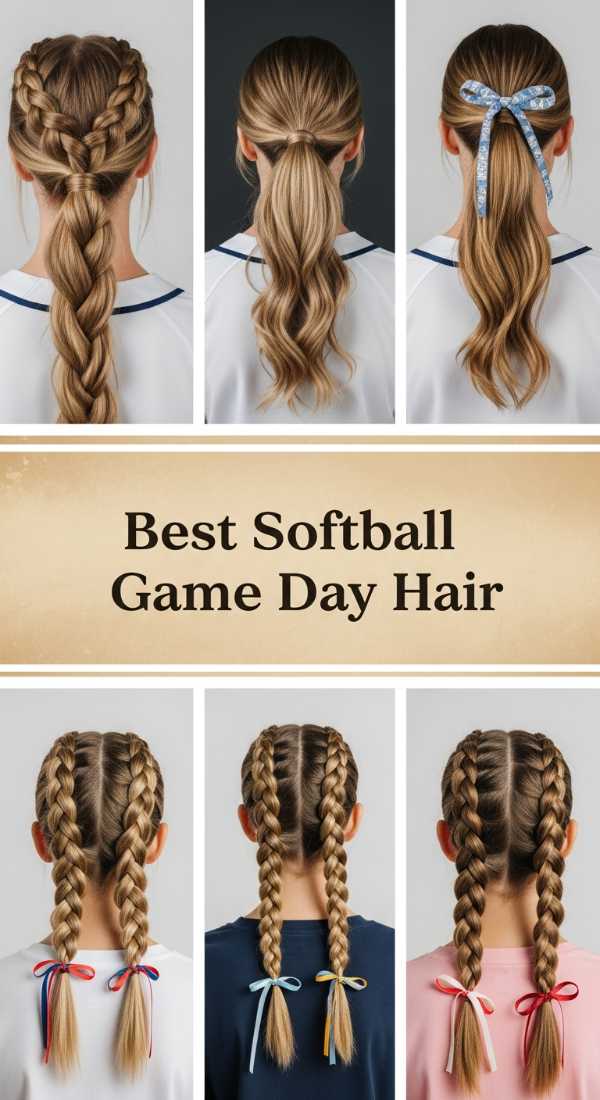 Best Softball Game Day Hair 69ff7f1913714