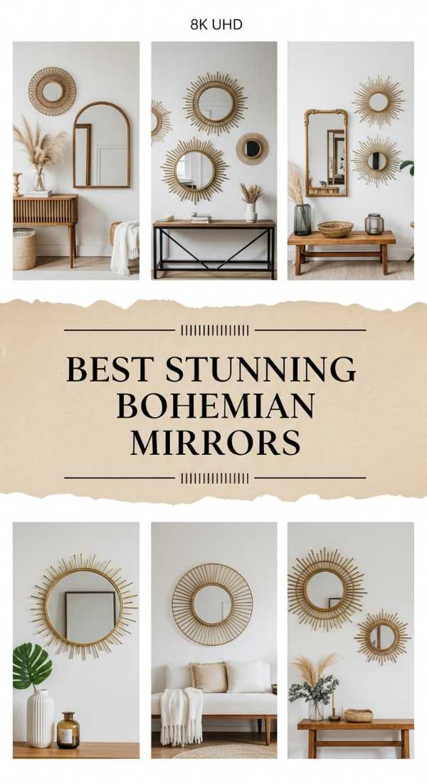 Best Stunning Bohemian Mirrors 6a0ea323d0425