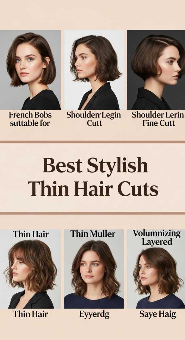 Best Stylish Thin Hair Cuts 6a142b985aeb9