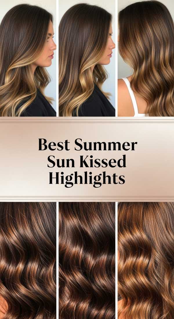 High-Gloss Glamour: A Curated Lookbook of Premium Hair Trends Best Summer Sun Kissed Highlights 6a08ce59bc42d