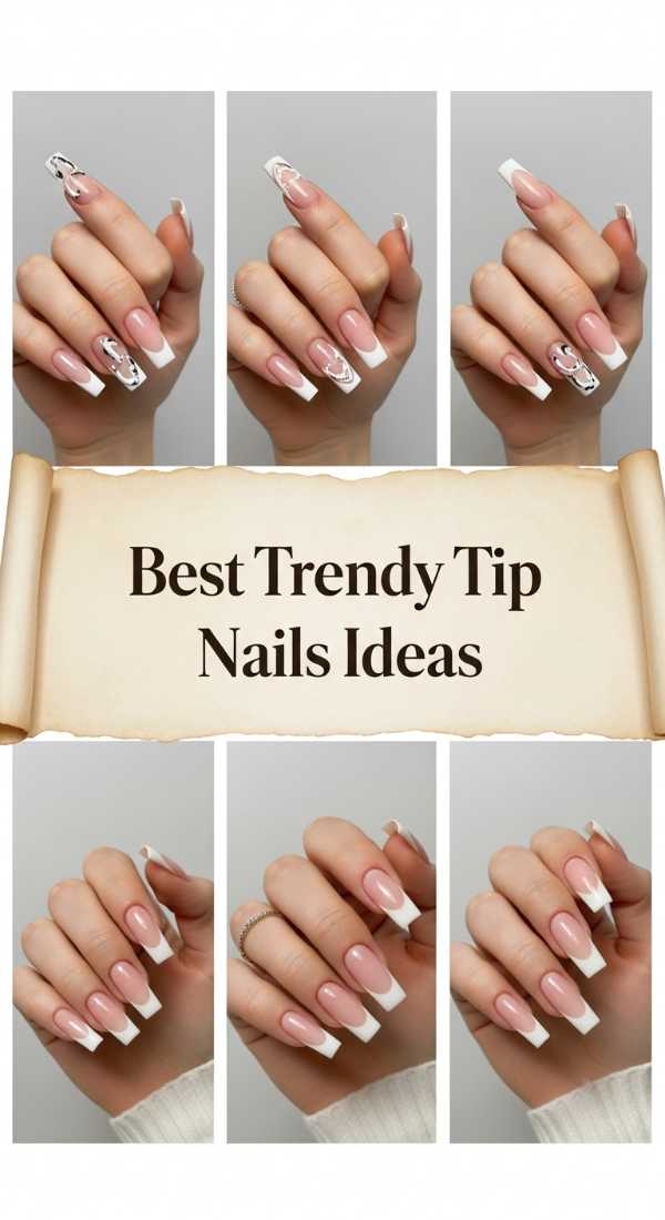 Best Trendy Tip Nails Ideas 6a134e518f113