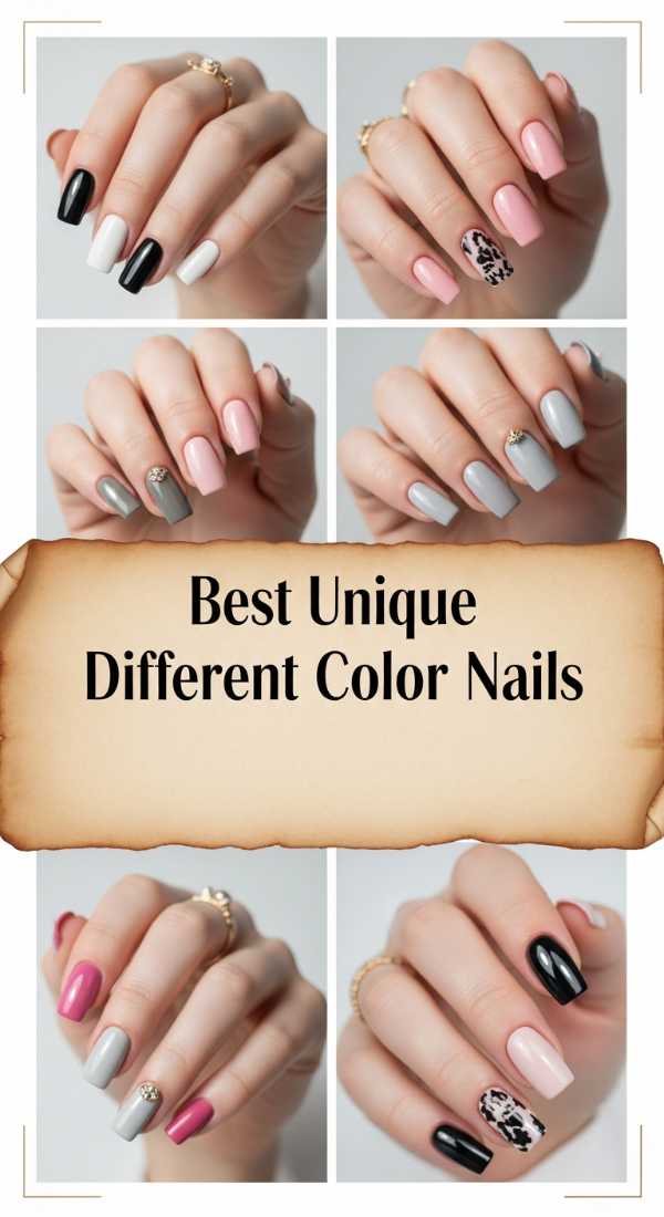 Best Unique Different Color Nails 6a08b01005a8b