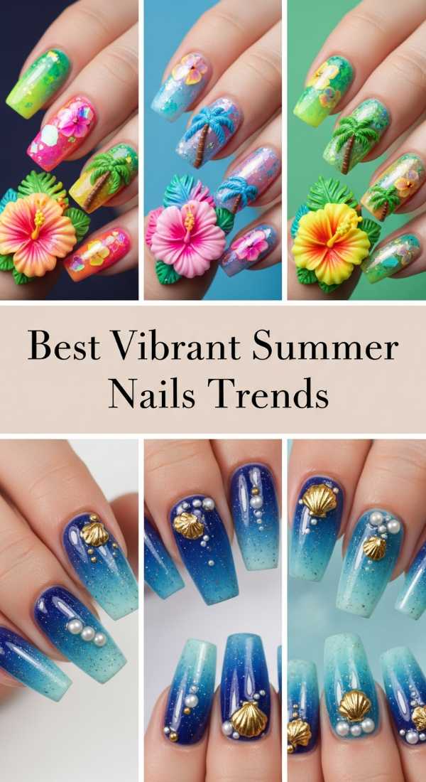Best Vibrant Summer Nails Trends 6a1340a0d4df0